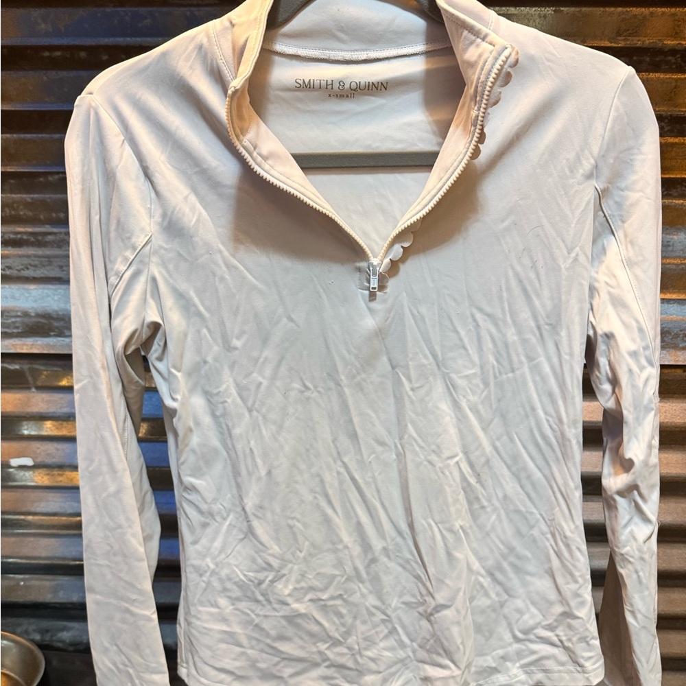 Women's Cream Button Down Shirt